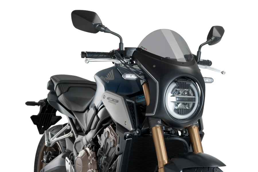 HONDA CB 650 R NEO SPORTS CAFE [2023] - Parabrisas retro - muy tintado