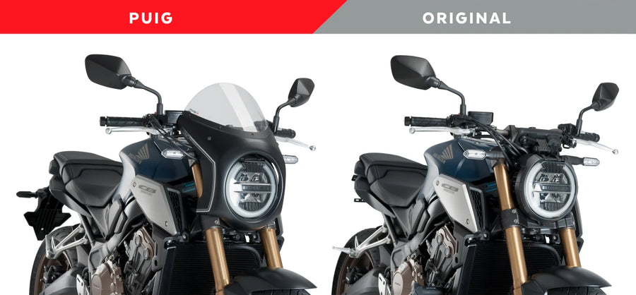 HONDA CB 650 R NEO SPORTS CAFE [2023] – Cúpula carenado retro – Transparente