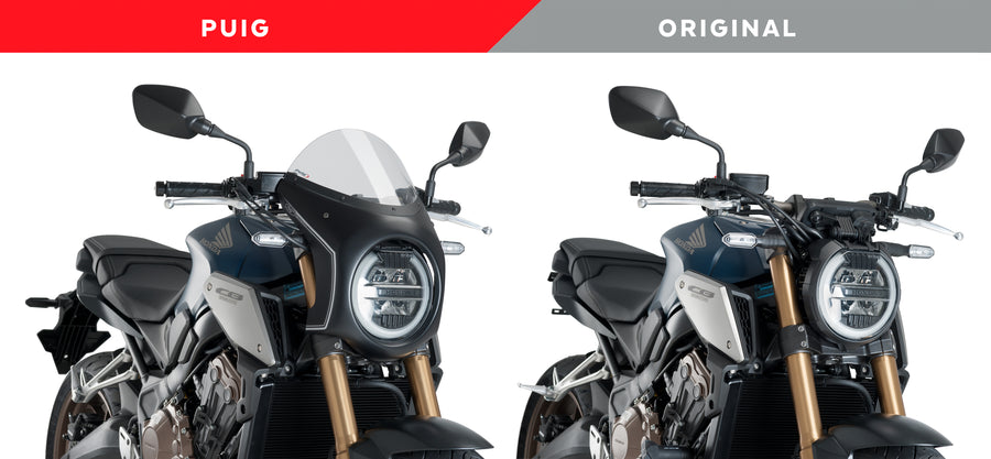 HONDA CB 650 R NEO SPORTS CAFE [2023] – Cúpula carenado retro – Transparente
