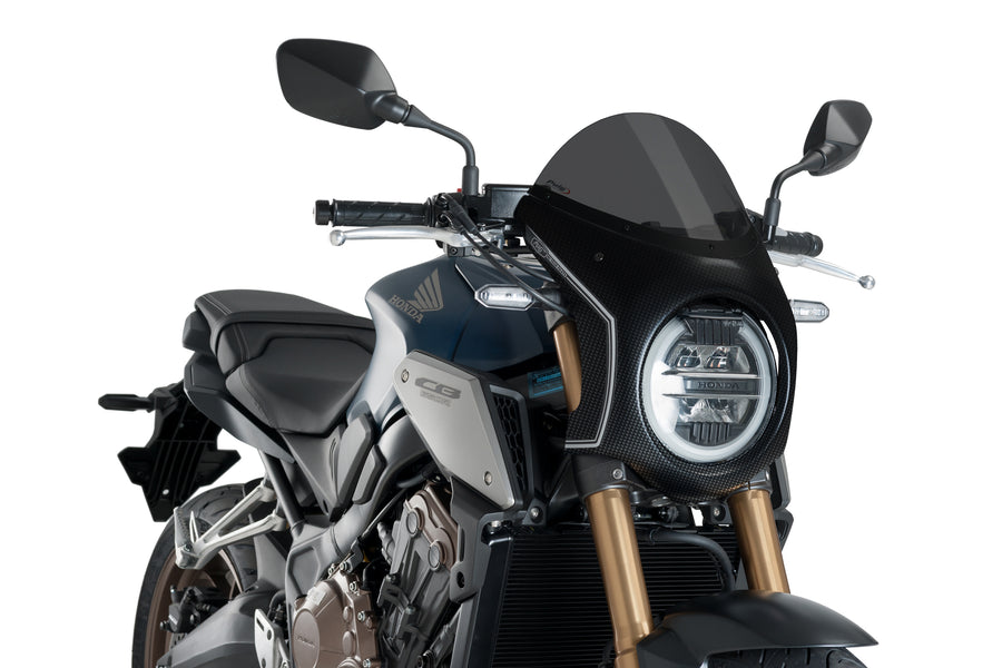 HONDA CB 650 R NEO SPORTS CAFE [2023] - Parabrisas retro - muy tintado