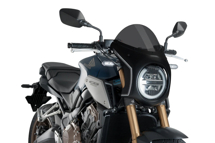 HONDA CB 650 R NEO SPORTS CAFE [2023] - Parabrisas retro - muy tintado