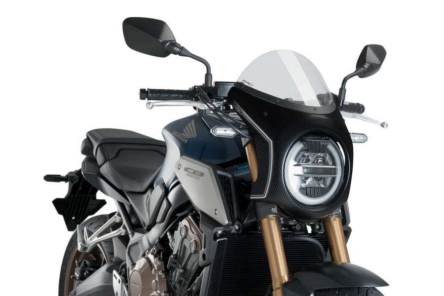 HONDA CB 650 R NEO SPORTS CAFE [2023] - Parabrisas retro - muy tintado
