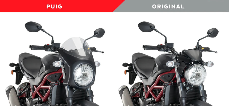 SUZUKI SV 650 [2025] – Carenado Retro – Negro