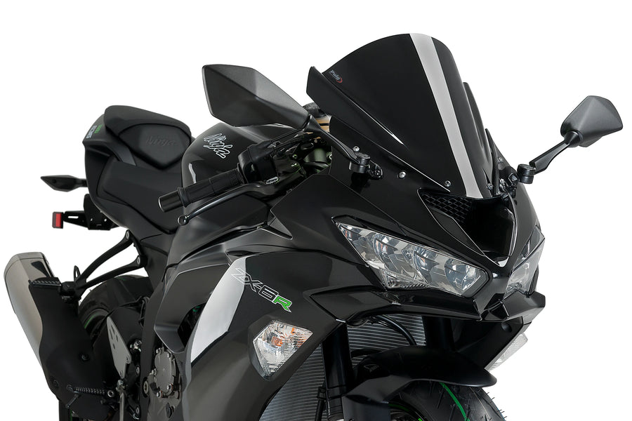 KAWASAKI ZX-6R NINJA [2018] - Pantalla Z-Racing | Negro | PUIG 3177N