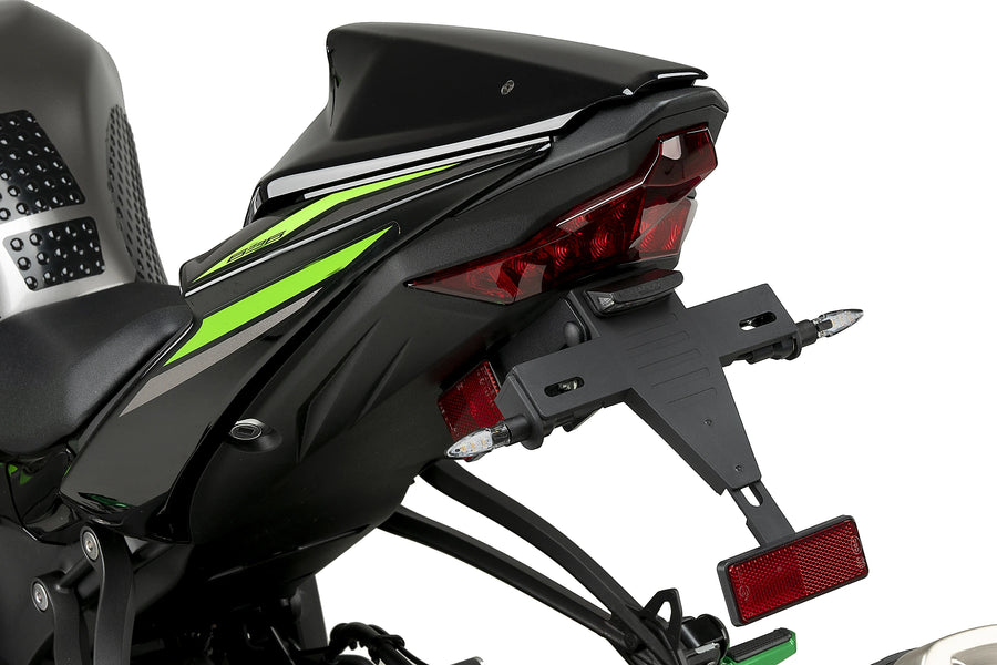 KAWASAKI ZX-6R 636 [2019] - Kennzeichenhalter | Schwarz | PUIG 3180N