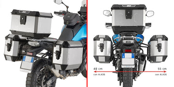 CF MOTO 450 [2024-2025] - Portamaletas específico para maletas laterales MONOKEY