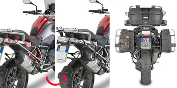 BMW R 1200 GS ADVENTURE [2014-2018] - Soporte para maleta lateral de liberación rápida