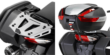 YAMAHA FJR 1300 [2006-2012] - Placa de aluminio específica para cajas MONOKEY