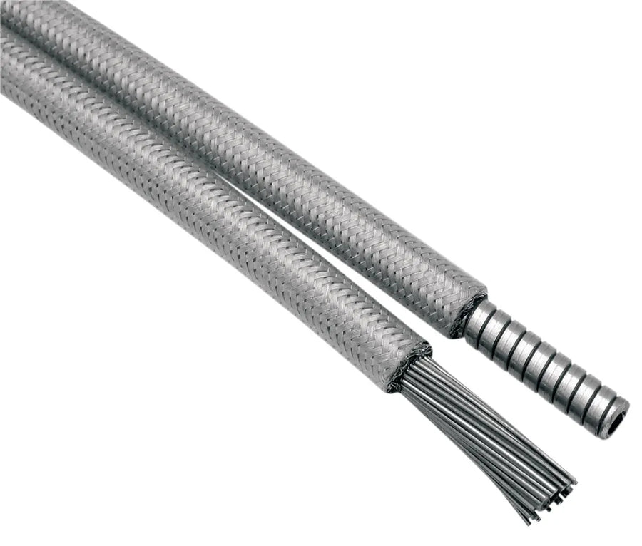 harley davidson fxs [MOTION PRO] – Cable de embrague de acero inoxidable trenzado Armor Coat