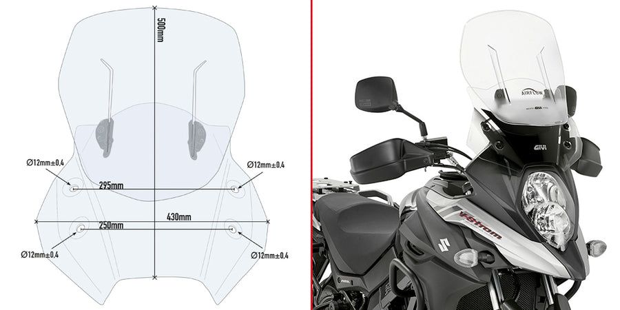 SUZUKI DL 650 V STROM [2017-2023] - Parabrisas