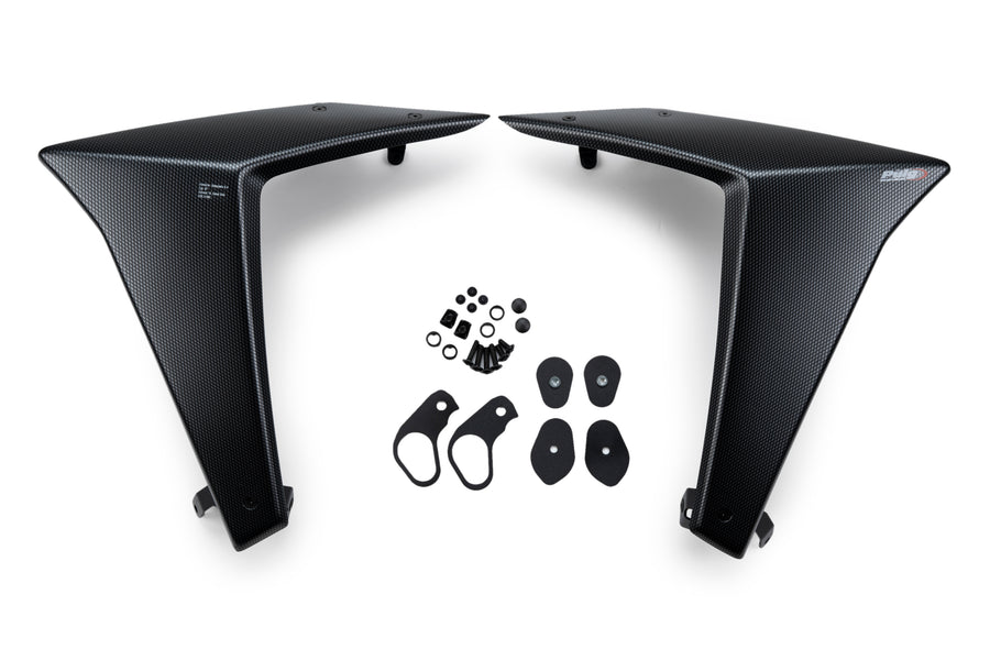 YAMAHA MT 09 MT 09 SP MT 09 TRACER [2024-2025] - Winglets desnudos de carga aerodinámica para