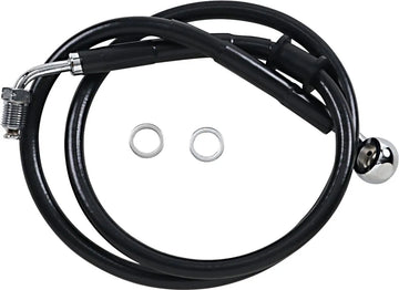 harley davidson flde [ESPECIALIDADES DE ARRASTRE] - Línea de freno extendida de acero inoxidable