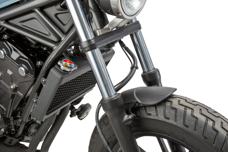 HONDA CMX 500 REBEL SE [2025] – GUARDABARROS DELANTERO DE chapa fresada – Negro