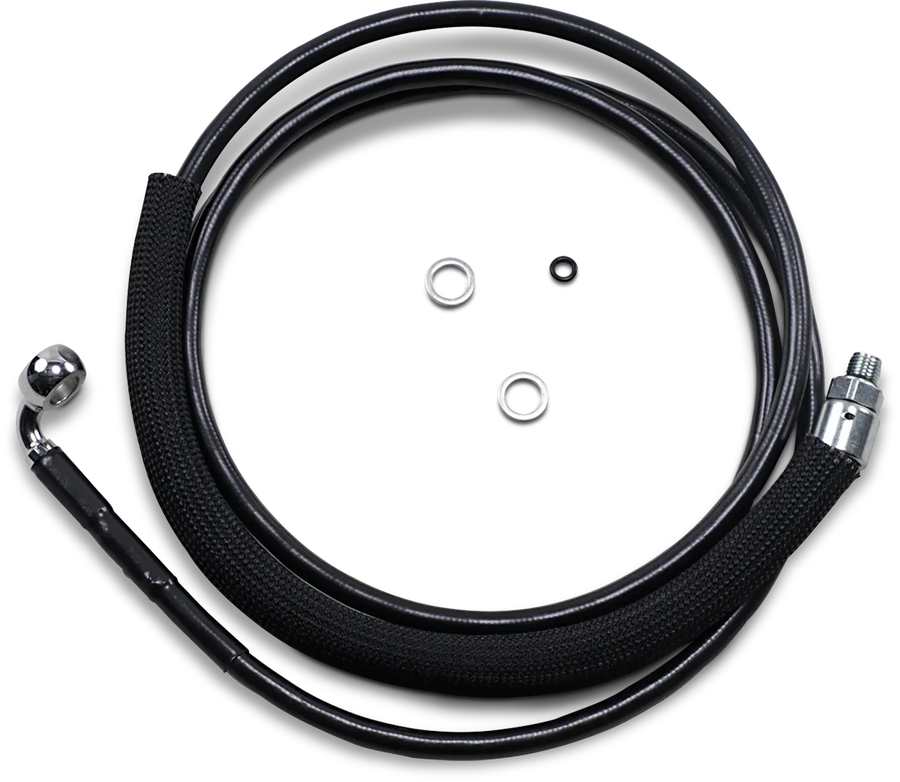 harley davidson fltr [ESPECIALIDADES DE ARRASTRE] - Línea de embrague hidráulico de acero inoxidable