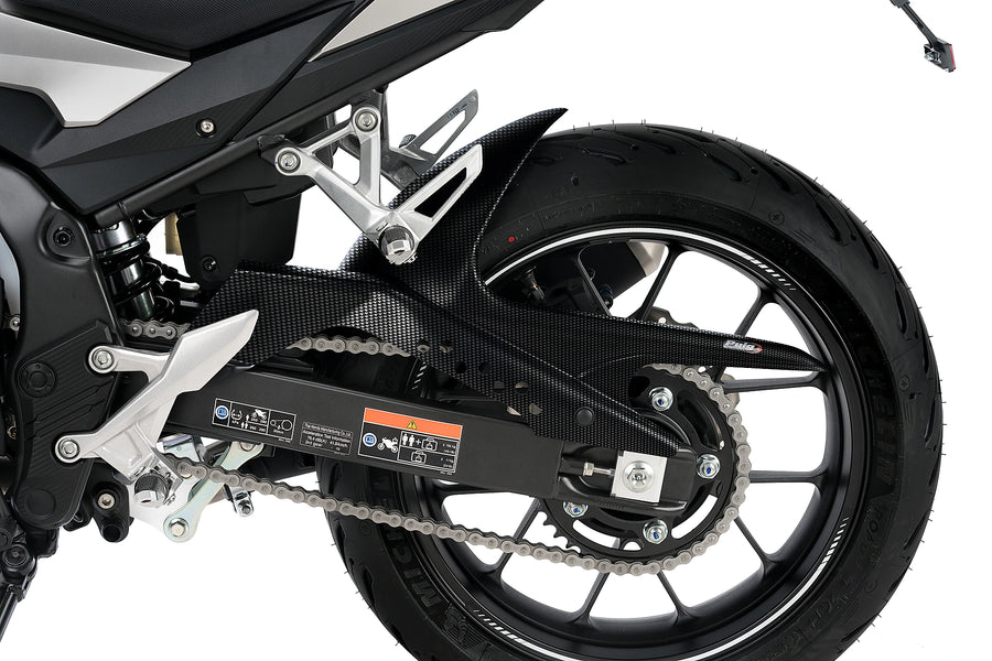 HONDA CB 500 F [2021] - Tapa rueda trasera | Aspecto carbono | PUIG 3557C