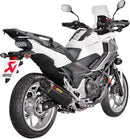 Honda NC 750 X [Akrapovic] - Amortiguadores de plata final de fibra de carbono-1