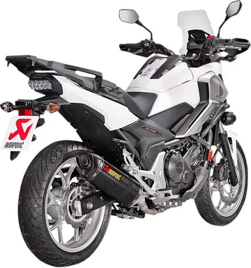 Honda NC 750 X [Akrapovic] - Amortiguadores de plata final de fibra de carbono