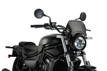 KAWASAKI ELIMINATOR 500 SE [2025] - Placa frontal de ALU - negro