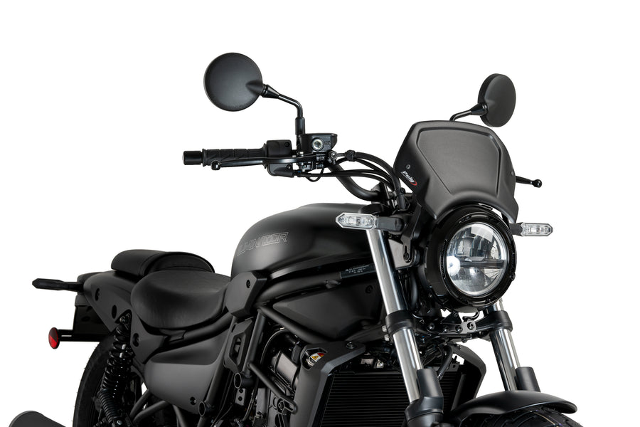 KAWASAKI ELIMINATOR 500 SE [2025] - Placa frontal de ALU - negro