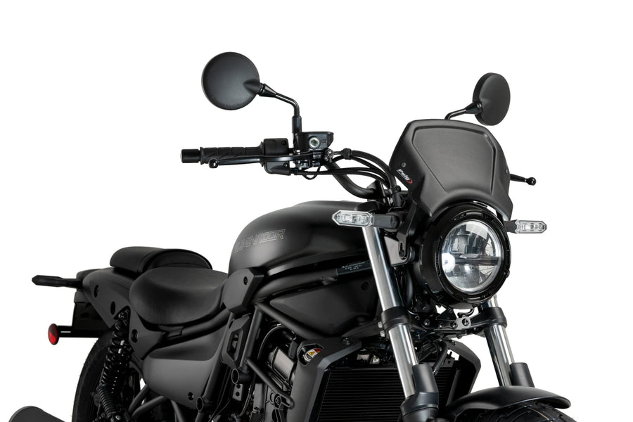 KAWASAKI ELIMINATOR 500 SE [2025] - Placa frontal de ALU - plateada