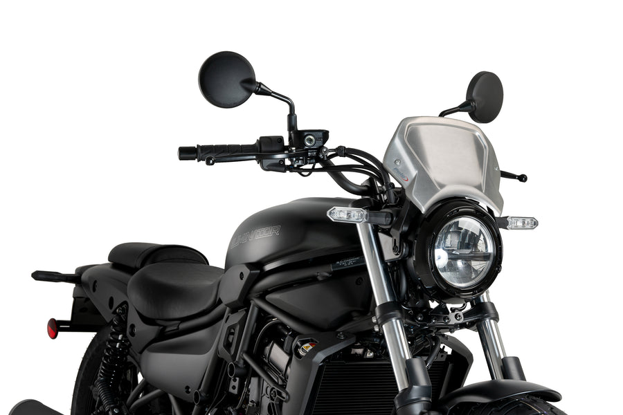 KAWASAKI ELIMINATOR 500 SE [2025] - Placa frontal de ALU - plateada