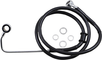 harley davidson fxsb [ESPECIALIDADES DE ARRASTRE] - Línea de freno extendida de acero inoxidable - 0