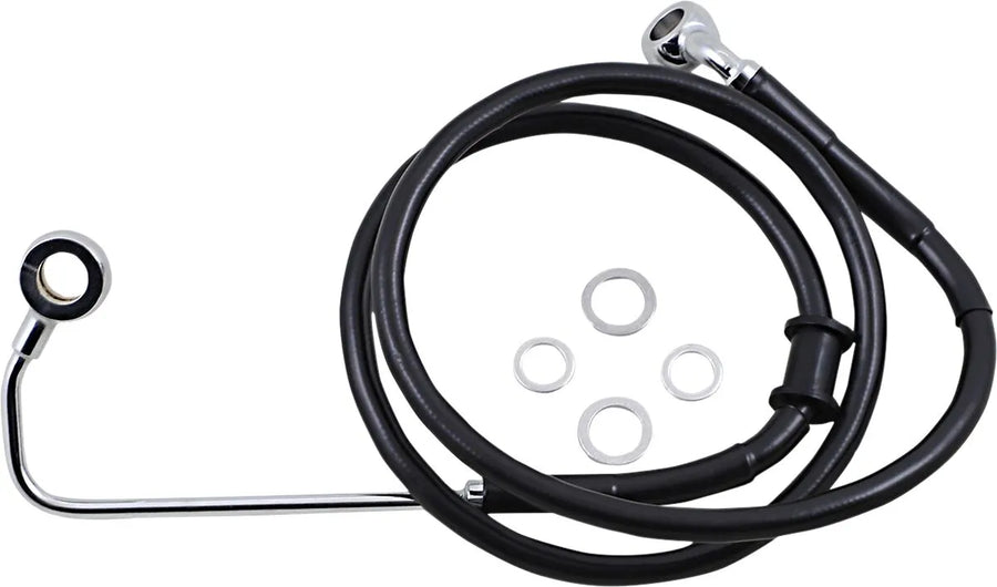 harley davidson fxsb [ESPECIALIDADES DE ARRASTRE] - Línea de freno extendida de acero inoxidable