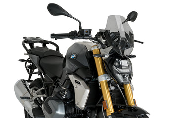 BMW R 1250 R [2025] - Parabrisas deportivo de nueva generación | Teñido | PUIG 3623H