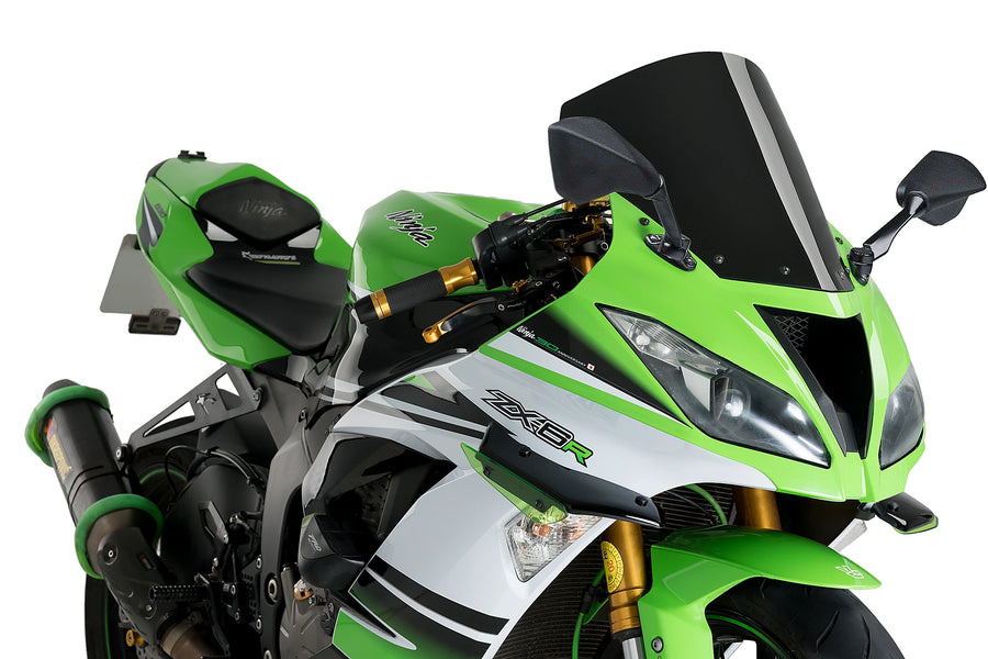KAWASAKI ZX-6R NINJA [2018] - Cúpula R-Racer | Negro | PUIG 3629N