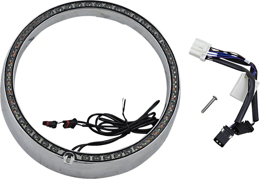 harley davidson flhtc [DINÁMICA PERSONALIZADA] – Embellecedor del anillo de señal de giro ProBEAM®