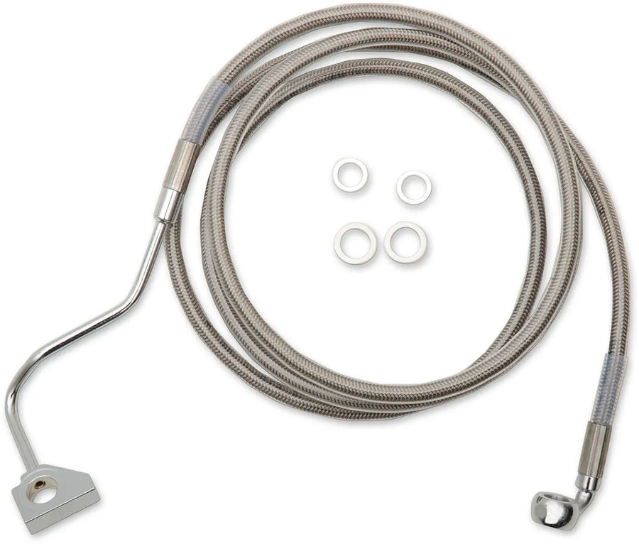harley davidson fltr [ESPECIALIDADES DE ARRASTRE] - Kit de línea de freno extendida de acero inoxidable