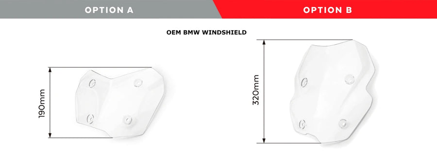 BMW F 750 GS [2024] – ventana touring – tintada