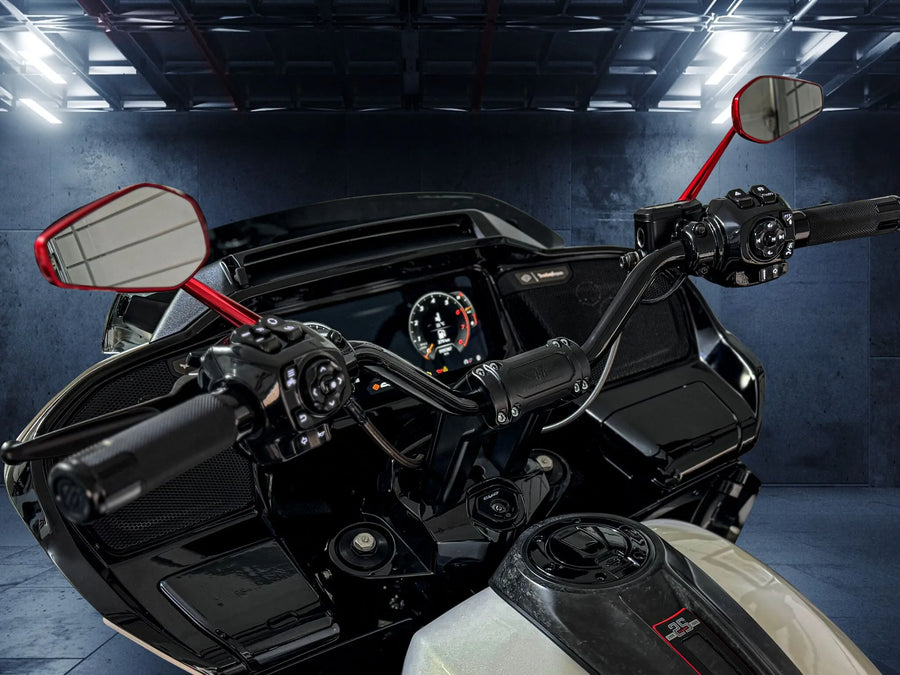 harley davidson touring [BICICLETAS HEINZ] – Manillar estilo club de 1"
