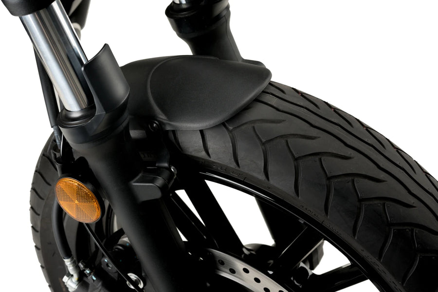 KAWASAKI VULCAN S [2025] – GUARDABARROS DELANTERO DE Chapa Fresada – Negro
