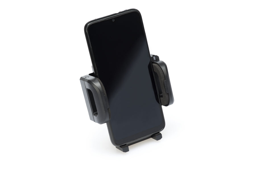 SYM SYMPHONY SR 50 [2025] – Soporte para teléfono móvil y funda protectora – Negro