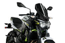 KAWASAKI Z 650 [2025] - Cúpula Touring de Nueva Generación | Negro | PUIG 3865N