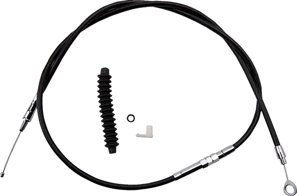 Harley Davidson Flhrxs [ESPECIALIDADES DE ARRASTRE] - Cable de embrague de vinilo negro de alta eficiencia