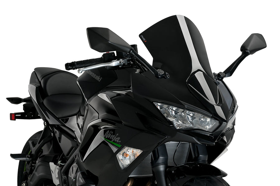 KAWASAKI NINJA 650 [2025] - Cúpula R-Racer | Negro | PUIG 3880N