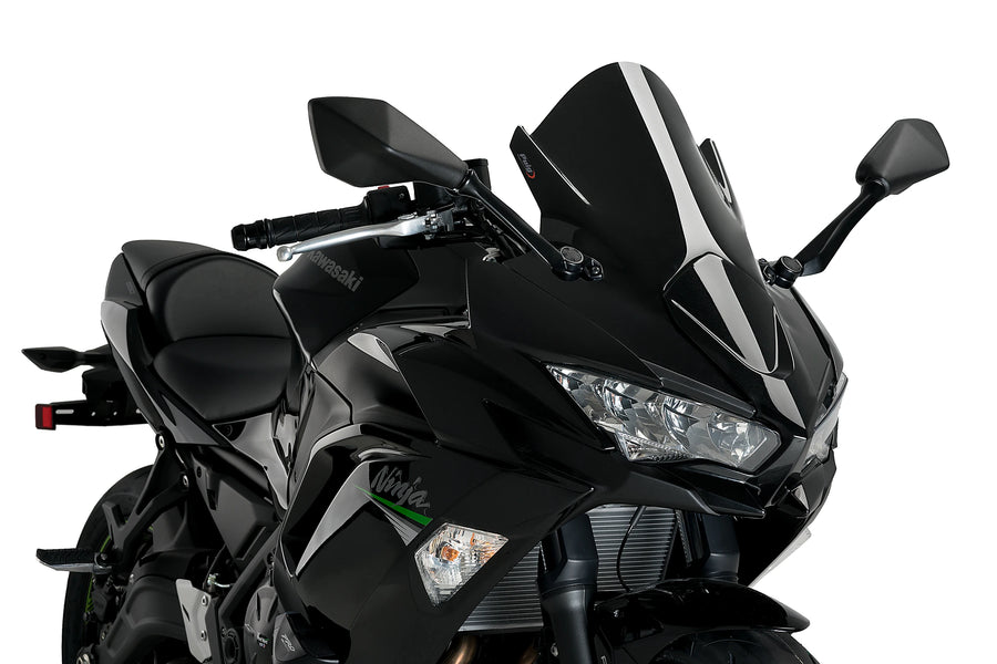 KAWASAKI NINJA 650 [2025] - Pantalla Z-Racing | Negro | PUIG 3881N