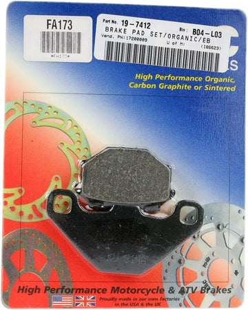 aprilia pegaso 125 [EBC] – base de pastillas de freno orgánicas “FA”