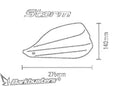 Ducati DS 900 [BARKBUSTERS] – Protectores de manos STORM para manillares de 22 mm