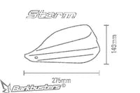 CF Moto 650 650 [BARKBUSTERS] – Paramanos STORM para manillares de 22 mm