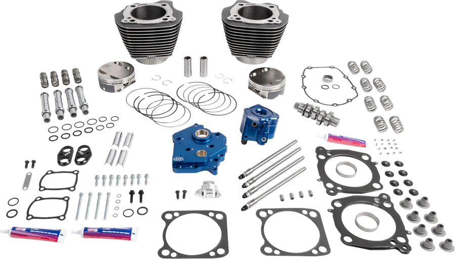 Harley-Davidson FXBB 1923 Softail Street Bob 117 [2026] - 132" Power Package Motorleistungs-Kit – Oberfläche: Black Granite – Bild 1