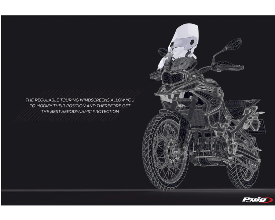 BMW F 750 GS [2024] – Parabrisas ajustable – muy tintado