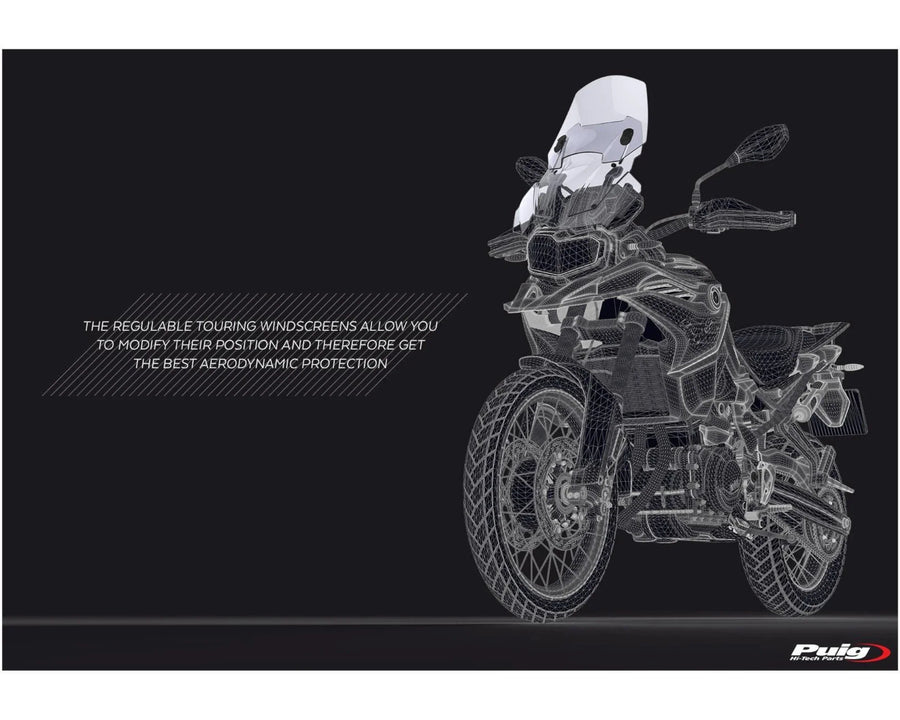 BMW F 750 GS [2024] – Parabrisas ajustable – muy tintado