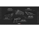 KAWASAKI KLR 650 [2025] - Protector de motor - Negro-23