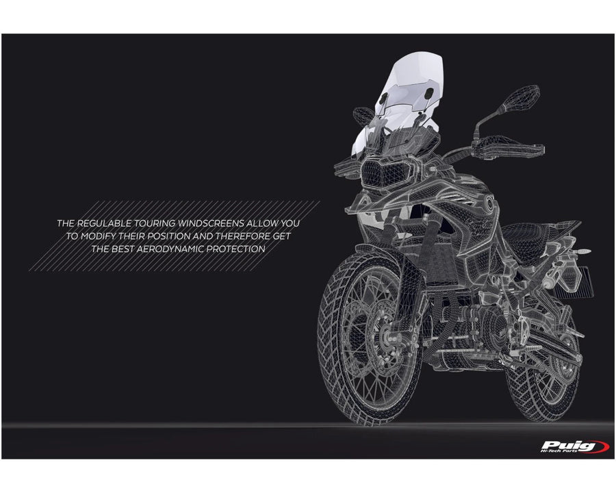 BMW F 800 GS [2025] – Parabrisas ajustable – muy tintado
