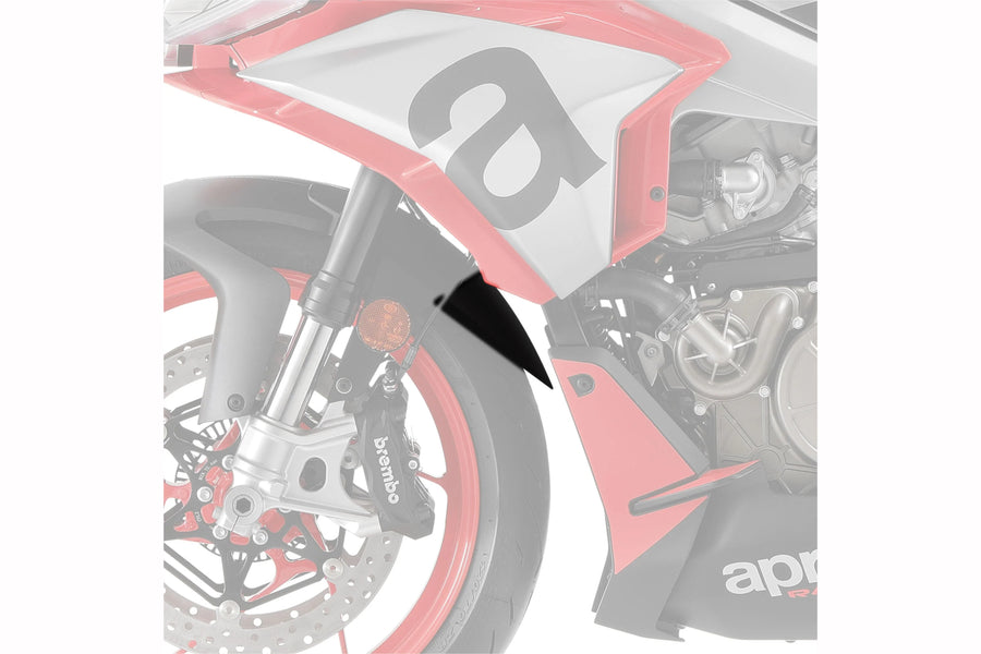 APRILIA RS 660 FACTORY [2025] - Extensión del guardabarros delantero - Negro
