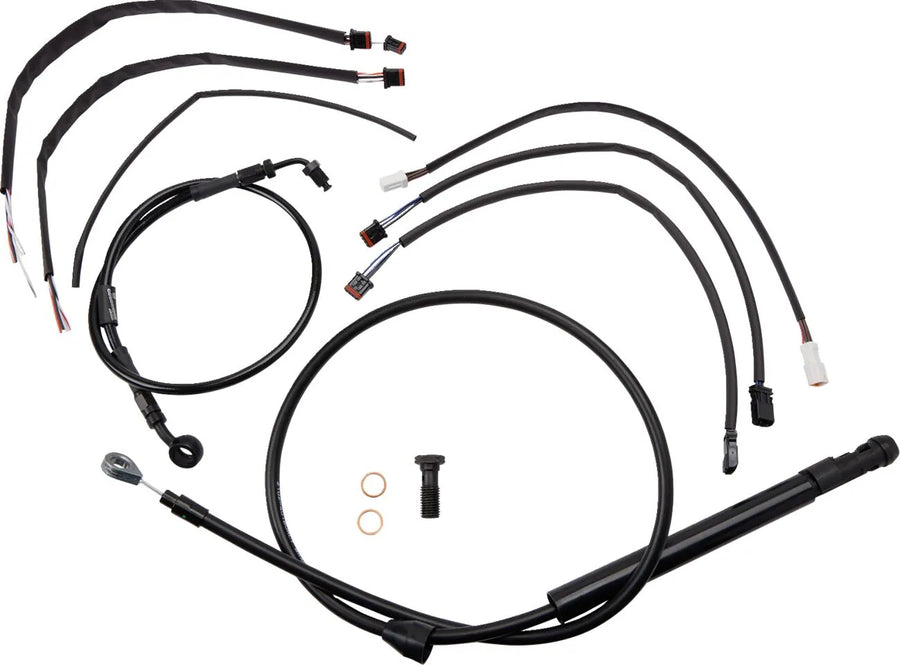 Harley Davidson FX [MARCA BURLY] – Juego de cables para barra de cárcel