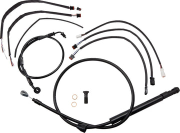 Harley Davidson FXLRS [MARCA BURLY] – Juego de cables para barra de cárcel